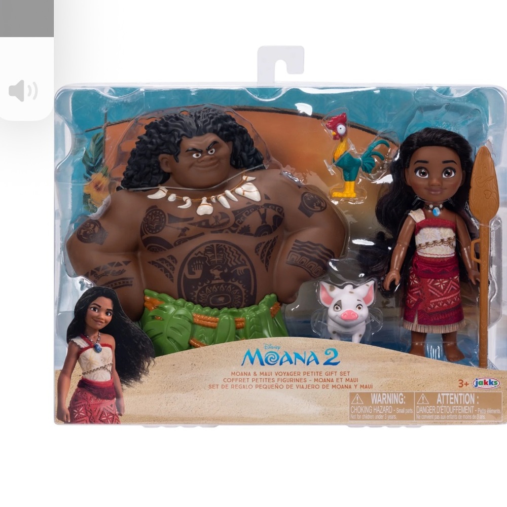 Disney Moana and Maui Adventure Pack